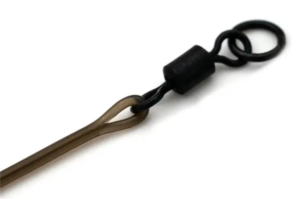 Prix Promo Bas de ligne Korda Dark Matter Leader 50 cm, Ring Swivel