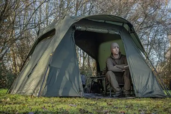 Bivvy Solar SP Quick-Up Shelter Green Mk II + Tapis de sol Offre Spéciale