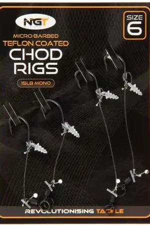 NGT 4 Pack Chod Rigs Vente Directe