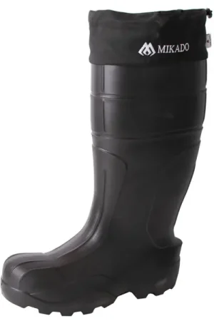 Marque Bottes thermiques Mikado North Pole Thermal Bottes Noires