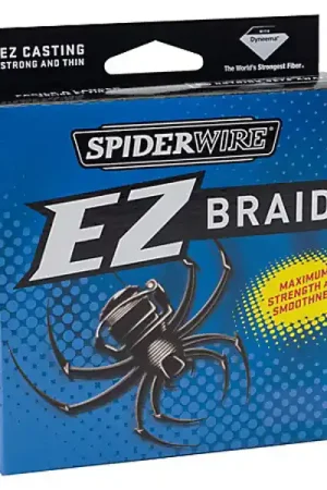 Spiderwire EZ Braid Hi-Vis Yellow 100m 0.12mm 6.2kg Paiement Sécurisé