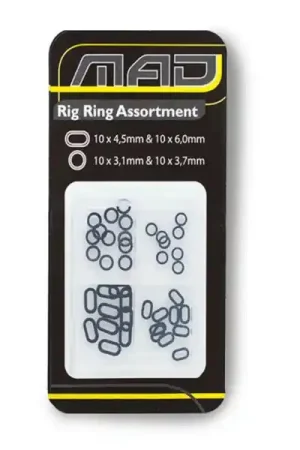 MAD Rig Ring Assortment (40 pcs) Certifié