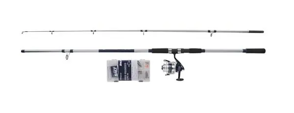 Livraison Express Combo mer Shakespeare Salt Pier Pounder Set 3.00m (112-225g)