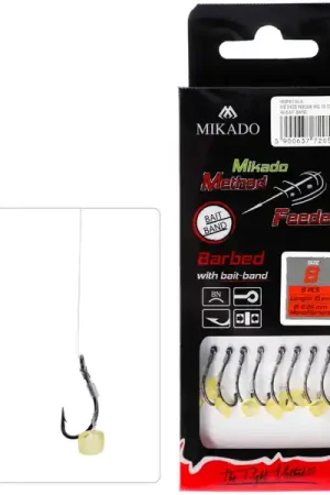 Mikado Method Feeder Rig With Baitband Super Prix