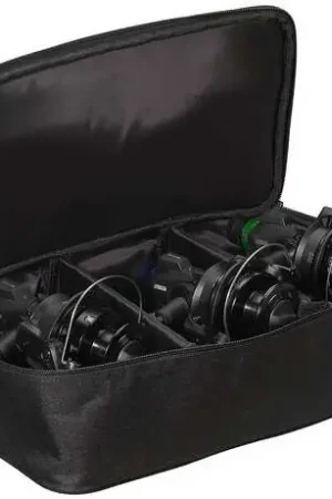 Ensemble de 3 Mitchell Avocet 6500 Fs Rte Black + NGT Camo Nylon! Satisfait Ou Remboursé