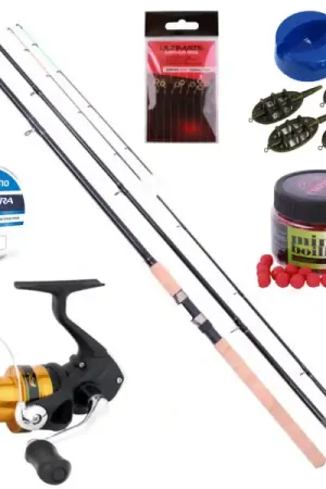 Livraison Express Ultimate Feeder Set avec Shimano FX 4000 FC Moulinet