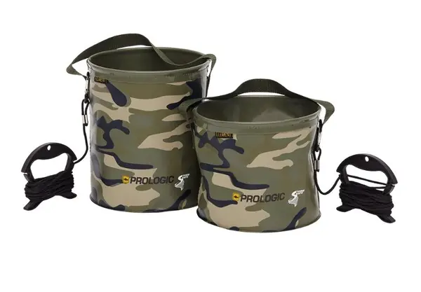 Seau pliable Prologic Element Camo Water Bucket Commander Vite
