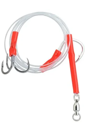 Acheter Direct Montage Silure Uni Cat Allround Rig 3/0 + 9/0 (48,4kg) (200cm)