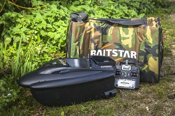 Dernier Modèle Bateau amorceur BaitStar Compact Black + Sondeur Sonartab