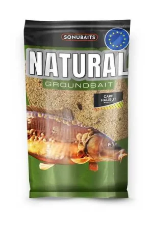 Amorce Sonubaits Natural Carp Halibut Groundbait (1kg) Top Vente