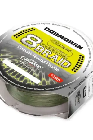Tresse Cormoran Corastrong 8-Braid 135m Quantité Limitée