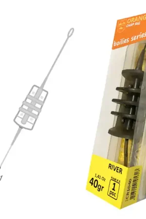 Life Orange In-Line Carp Rig River Satisfait Ou Remboursé