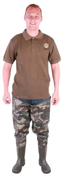 Waders légers Fisharp Lightweight Thigh Wader Camo Pas Cher