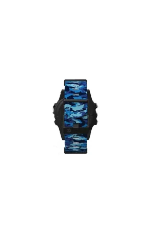 Retour Gratuit Bracelet Shearwater Bleu camo en nylon pour Teric