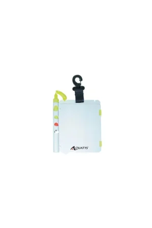 Ardoise sous-marine double page rabattable 12,5 x 18,5cm Top Vente