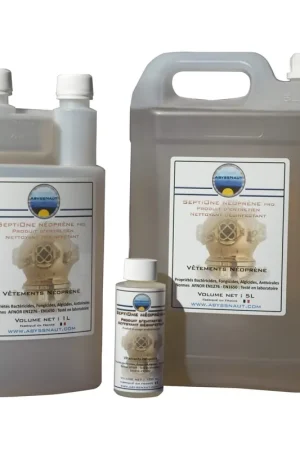 Désinfectant professionnel Abyssnaut pour néoprène de plongée Vente Directe