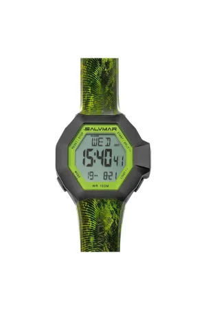 Expédié Aujourd'hui Ordinateur d'apnée Salvimar Deeper Green Camo
