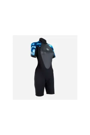HydroFlex 3mm Coral Guardian Shorty Femme Solde